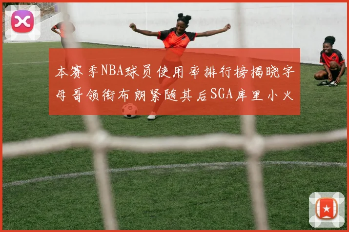 本赛季NBA球员使用率排行榜揭晓字母哥领衔布朗紧随其后SGA库里小火车紧追不舍